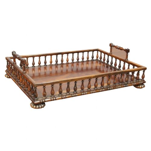 Regency Goncalo Alves Desk Tray