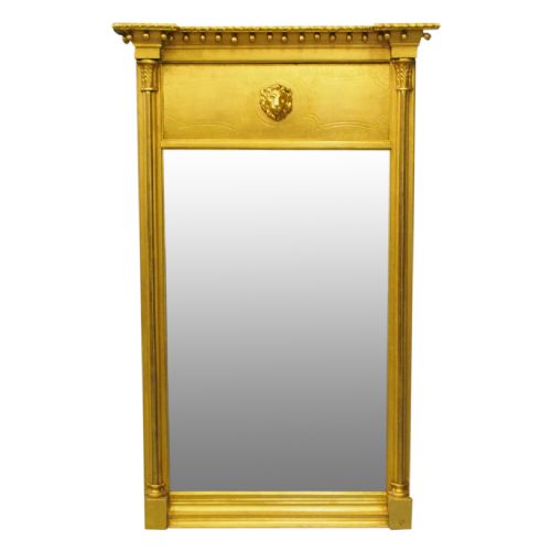 George IV Gilded Mahogany Pier Mirror
