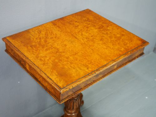 WILLIAM IV OAK AND POLLARD OAK OCCASIONAL TABLE - ADDITIONAL PHOTO 3