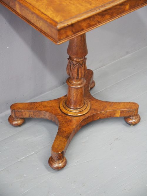 WILLIAM IV OAK AND POLLARD OAK OCCASIONAL TABLE - ADDITIONAL PHOTO 4