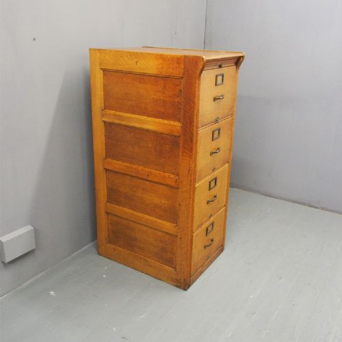 Oak Filing Cabinet