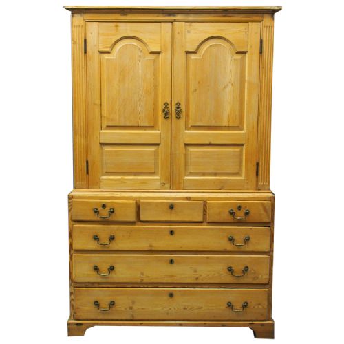 George III Pitch Pine Press