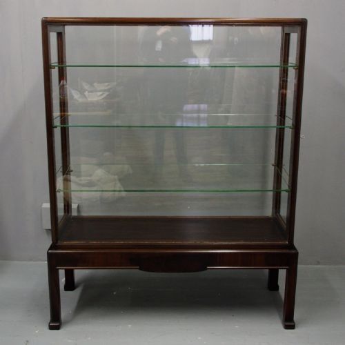 Mahogany Display Cabinet by Whytock and Reid