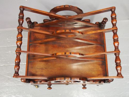 GEORGE IV MAHOGANY CANTERBURY - ADDITIONAL PHOTO 5