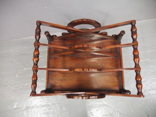 GEORGE IV MAHOGANY CANTERBURY - ADDITIONAL PHOTO 12
