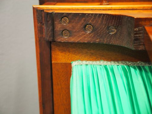 VICTORIAN SATINWOOD WORK TABLE - ADDITIONAL PHOTO 11