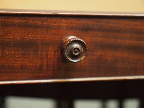 GEORGE IV MAHOGANY THREE DIVISION CANTERBURY - ADDITIONAL PHOTO 1