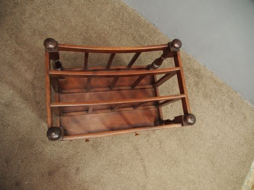 GEORGE IV MAHOGANY THREE DIVISION CANTERBURY - ADDITIONAL PHOTO 8