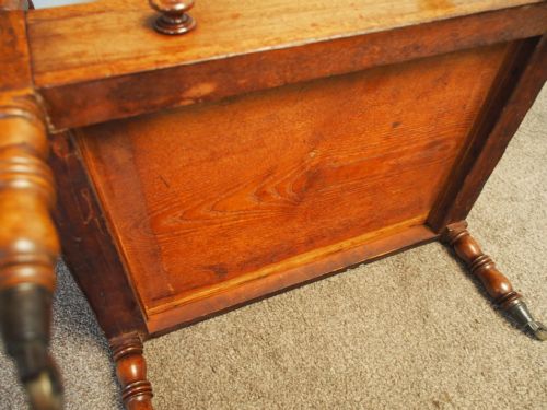 GEORGE IV MAHOGANY CANTERBURY - ADDITIONAL PHOTO 9