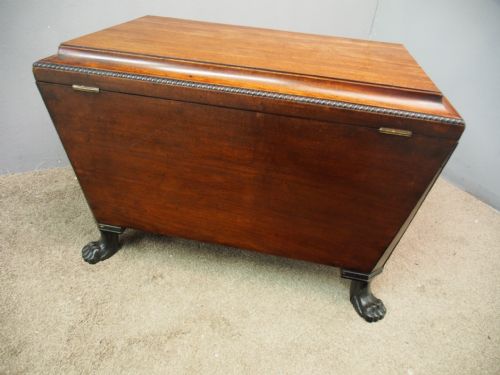 SCOTTISH MAHOGANY SARCOPHAGUS WINE COOLER - ADDITIONAL PHOTO 7