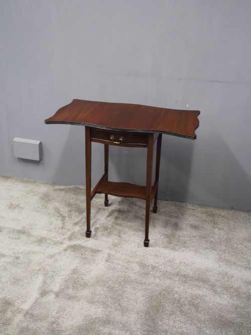 GEORGIAN STYLE MAHOGANY PEMBROKE TABLE - ADDITIONAL PHOTO 2