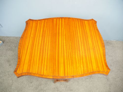 SATINWOOD BUTTERFLY SHAPED SUTHERLAND TABLE - ADDITIONAL PHOTO 2