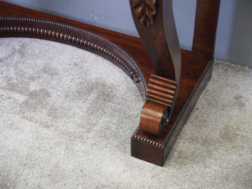 SCOTTISH REGENCY ROSEWOOD CHIFFONIER - ADDITIONAL PHOTO 8