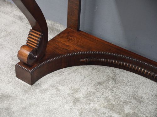 SCOTTISH REGENCY ROSEWOOD CHIFFONIER - ADDITIONAL PHOTO 9