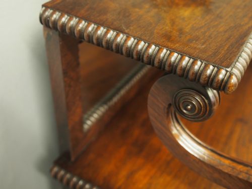 SCOTTISH REGENCY ROSEWOOD CHIFFONIER - ADDITIONAL PHOTO 16