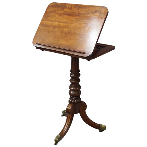 George IV Mahogany Reading Table / Music Stand