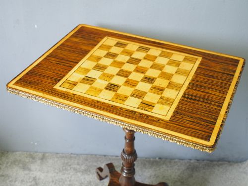 REGENCY SCUMBLED GAMES TABLE - ADDITIONAL PHOTO 2