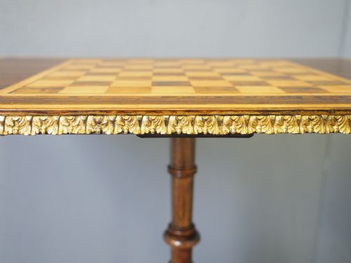REGENCY SCUMBLED GAMES TABLE - ADDITIONAL PHOTO 10