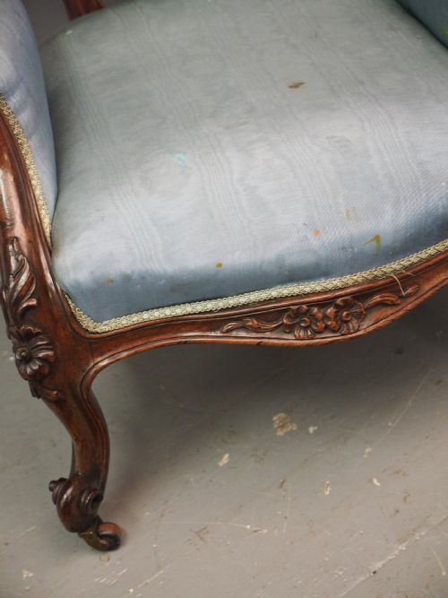 VICTORIAN ARMCHAIR FROM HOME OF ARTIST JOHN BELLANY - ADDITIONAL PHOTO 20