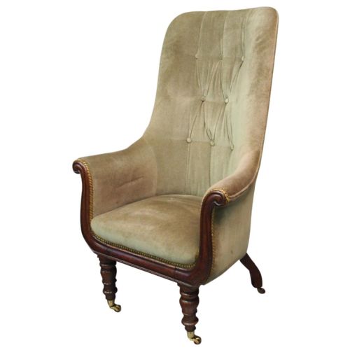 William IV Upholstered Library / Easy Chair
