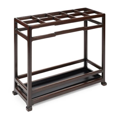 Scottish Mahogany Stick Stand by Whytock and Reid
