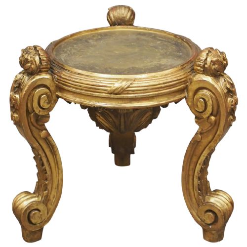Carved Gilded Jardiniere Stand