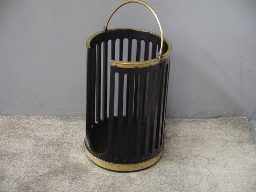GEORGE III MAHOGANY PLATE BUCKET - ADDITIONAL PHOTO 1