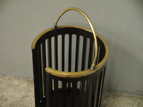 GEORGE III MAHOGANY PLATE BUCKET - ADDITIONAL PHOTO 2
