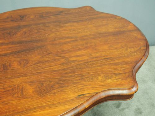 VICTORIAN ROSEWOOD BREAKFAST TABLE - ADDITIONAL PHOTO 5