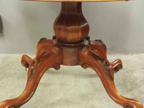 VICTORIAN ROSEWOOD BREAKFAST TABLE - ADDITIONAL PHOTO 8