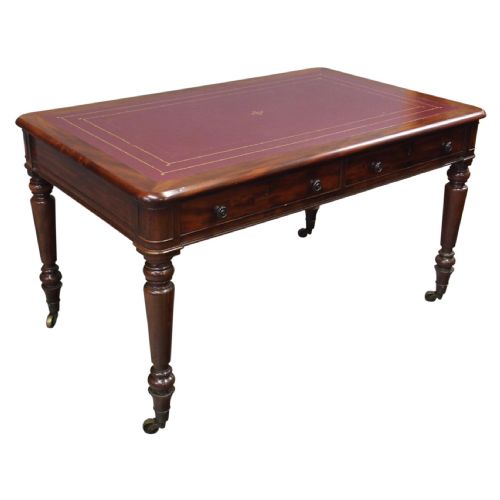 Victorian Mahogany Partners Writing Table