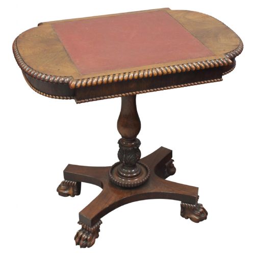 William IV Rosewood Library Table