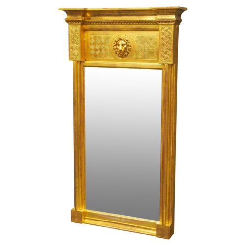 William IV Carved Giltwood Pier Mirror