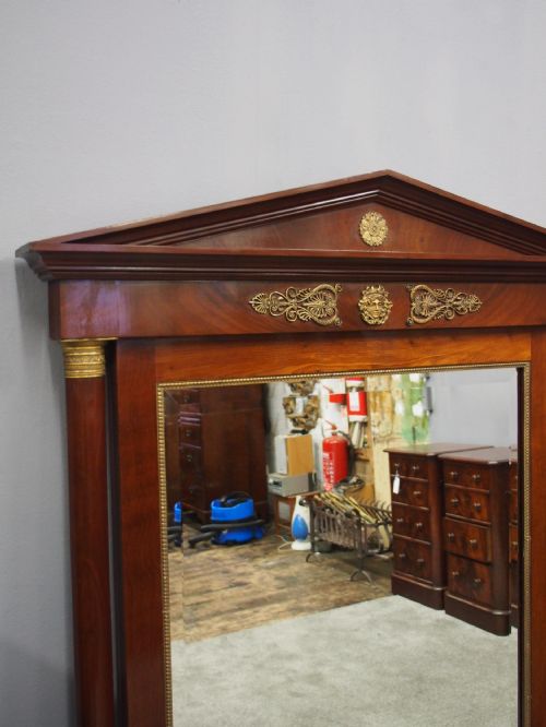 PAIR OF LARGE SECOND EMPIRE MIRRORS - ADDITIONAL PHOTO 7