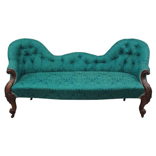 Victorian Mahogany Double Ended Sofa