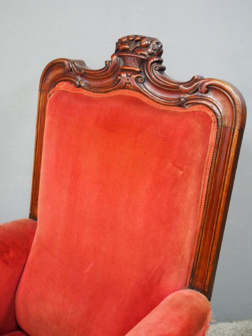 WILLIAM IV MAHOGANY ARMCHAIR - ADDITIONAL PHOTO 3