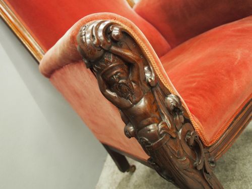 WILLIAM IV MAHOGANY ARMCHAIR - ADDITIONAL PHOTO 6