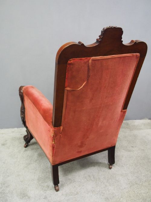 WILLIAM IV MAHOGANY ARMCHAIR - ADDITIONAL PHOTO 8