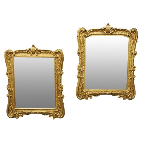 Pair of Victorian Gilded Mirrors