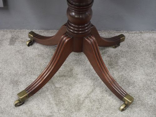 GEORGE IV MAHOGANY OVAL DUMBWAITER - ADDITIONAL PHOTO 2