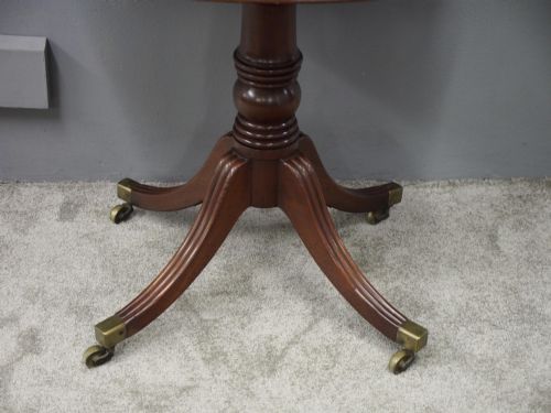 GEORGE IV MAHOGANY OVAL DUMBWAITER - ADDITIONAL PHOTO 5