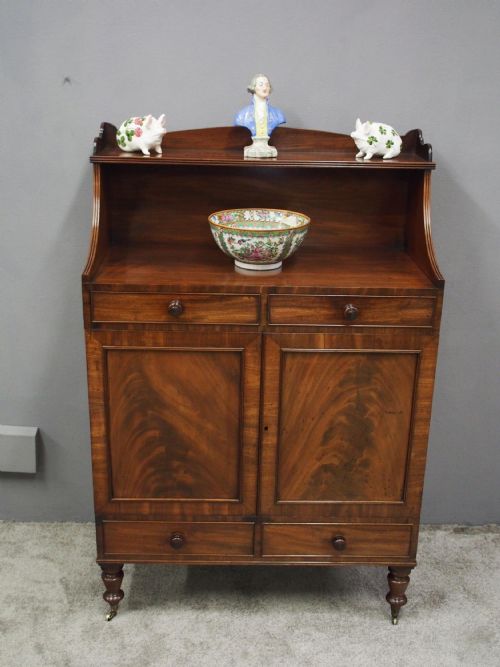 GEORGE IV SIDE CABINET IN MAHOGANY - ADDITIONAL PHOTO 1