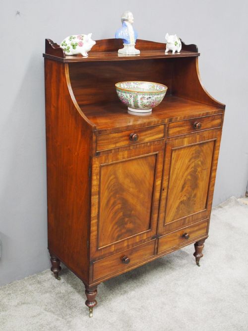 GEORGE IV SIDE CABINET IN MAHOGANY - ADDITIONAL PHOTO 2