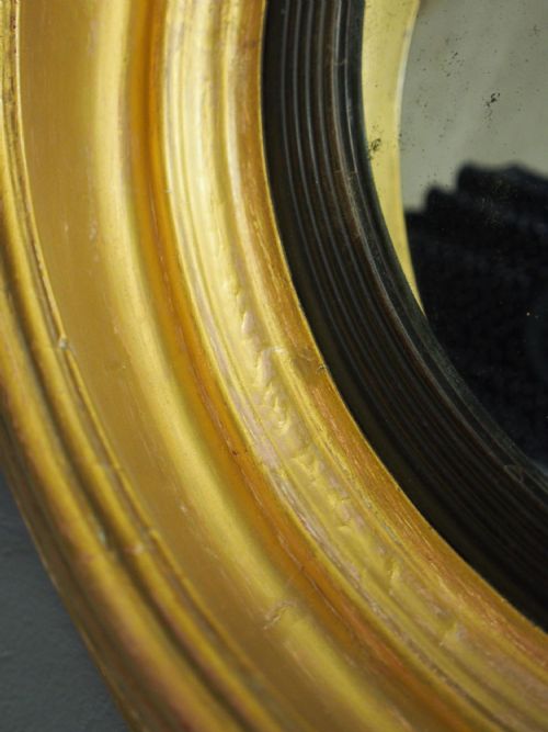 LARGE REGENCY GILT GIRANDOLE MIRROR - ADDITIONAL PHOTO 11