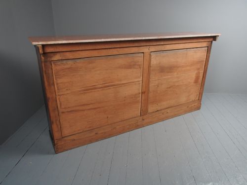 WILLIAM IV ROSEWOOD AND PINK MARBLE TOP OPEN BOOKCASE - ADDITIONAL PHOTO 12