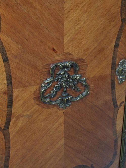 ANTIQUE FRENCH KINGWOOD SIDE CABINET - ADDITIONAL PHOTO 15