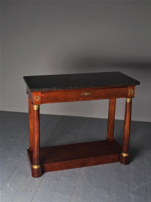 ANTIQUE FRENCH FOSSIL CONSOLE TABLE - ADDITIONAL PHOTO 3