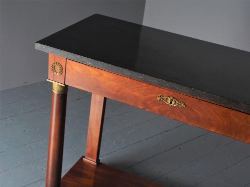 ANTIQUE FRENCH FOSSIL CONSOLE TABLE - ADDITIONAL PHOTO 5