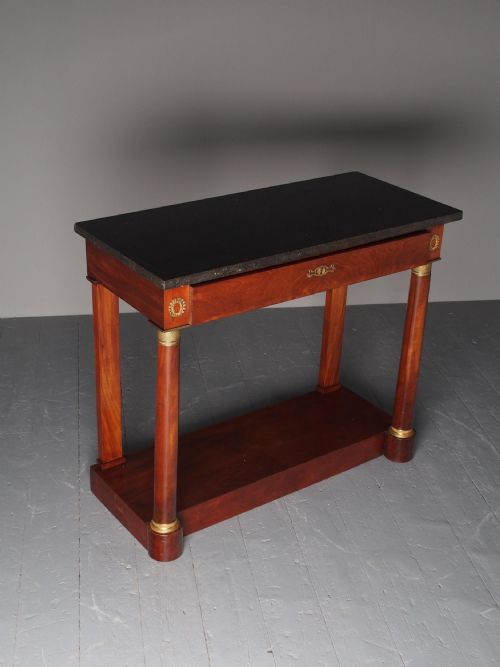 ANTIQUE FRENCH FOSSIL CONSOLE TABLE - ADDITIONAL PHOTO 8