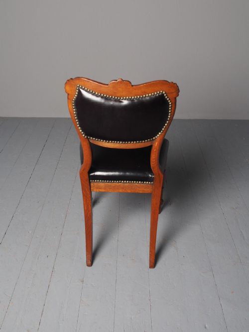ANTIQUE SET OF 14 WILLIAM IV SCOTTISH OAK DINING CHAIRS - ADDITIONAL PHOTO 16